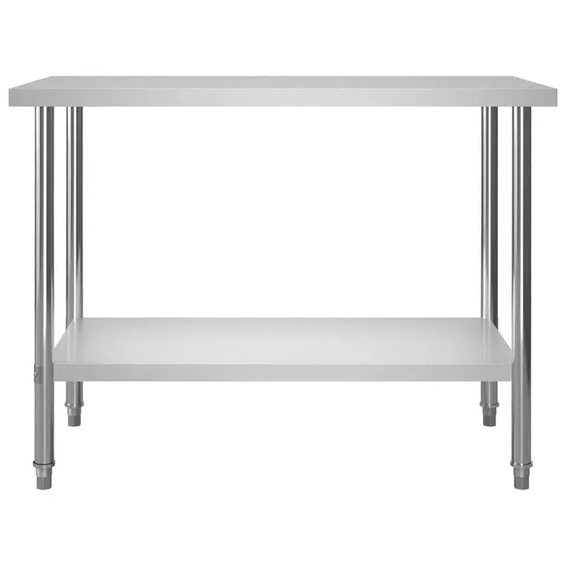 STAINLESS STEEL PREP TABLE