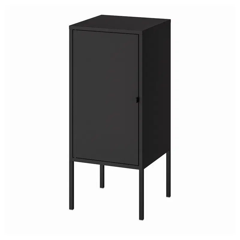 3 METAL CABINETS / NIGHTSTANDS, Ikea