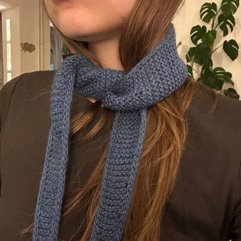 Blue scarf